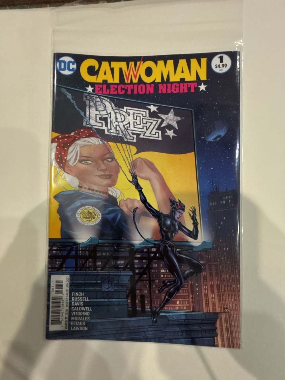 Catwoman: Election Night #1 DC Comics 2017